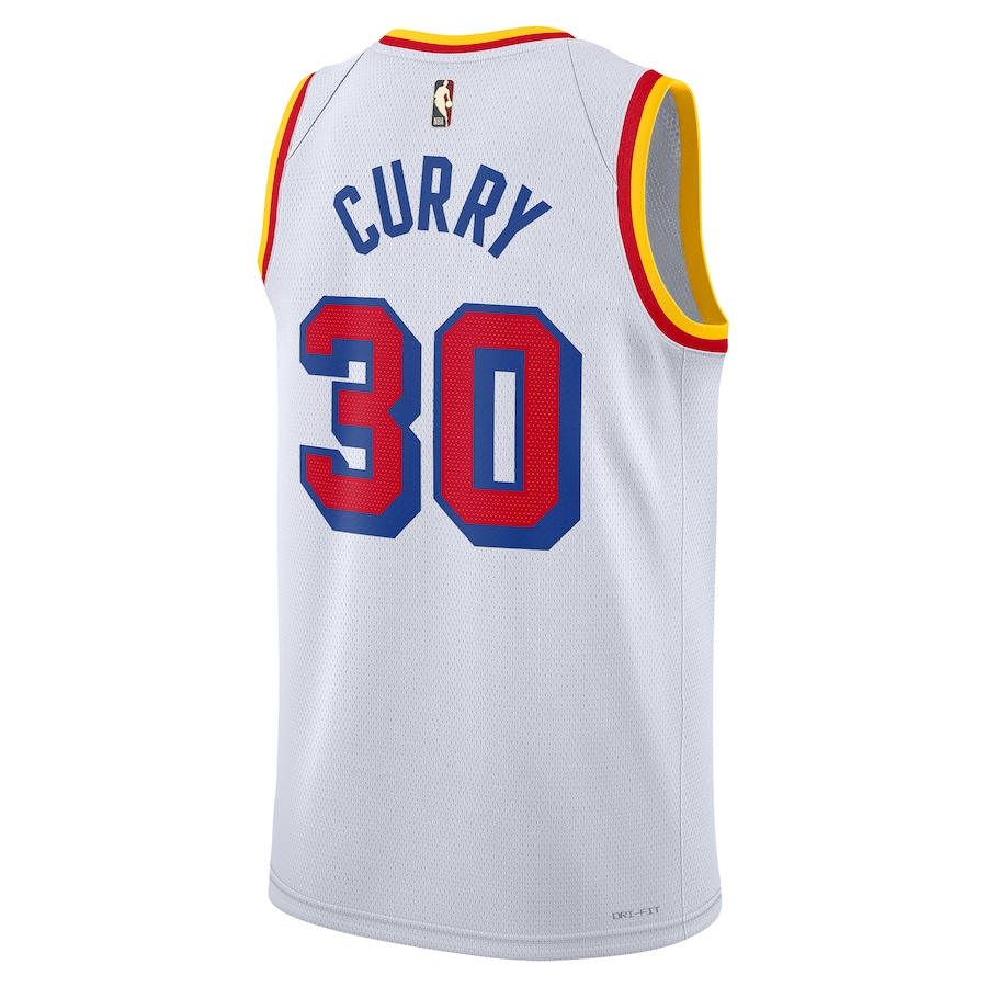 Unisex Golden State Warriors Stephen Curry  White 2024/25 Swingman Jersey - Classic Edition