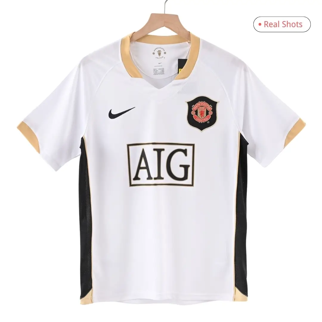 Carrick #16 Manchester United 2006/08 Retro Away Jersey
