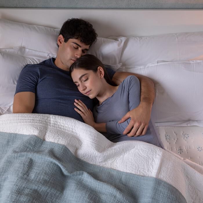 IMETEC - SCALDASONNO ADAPTO PURITY MATRIM. 150X160 CM-Bianco