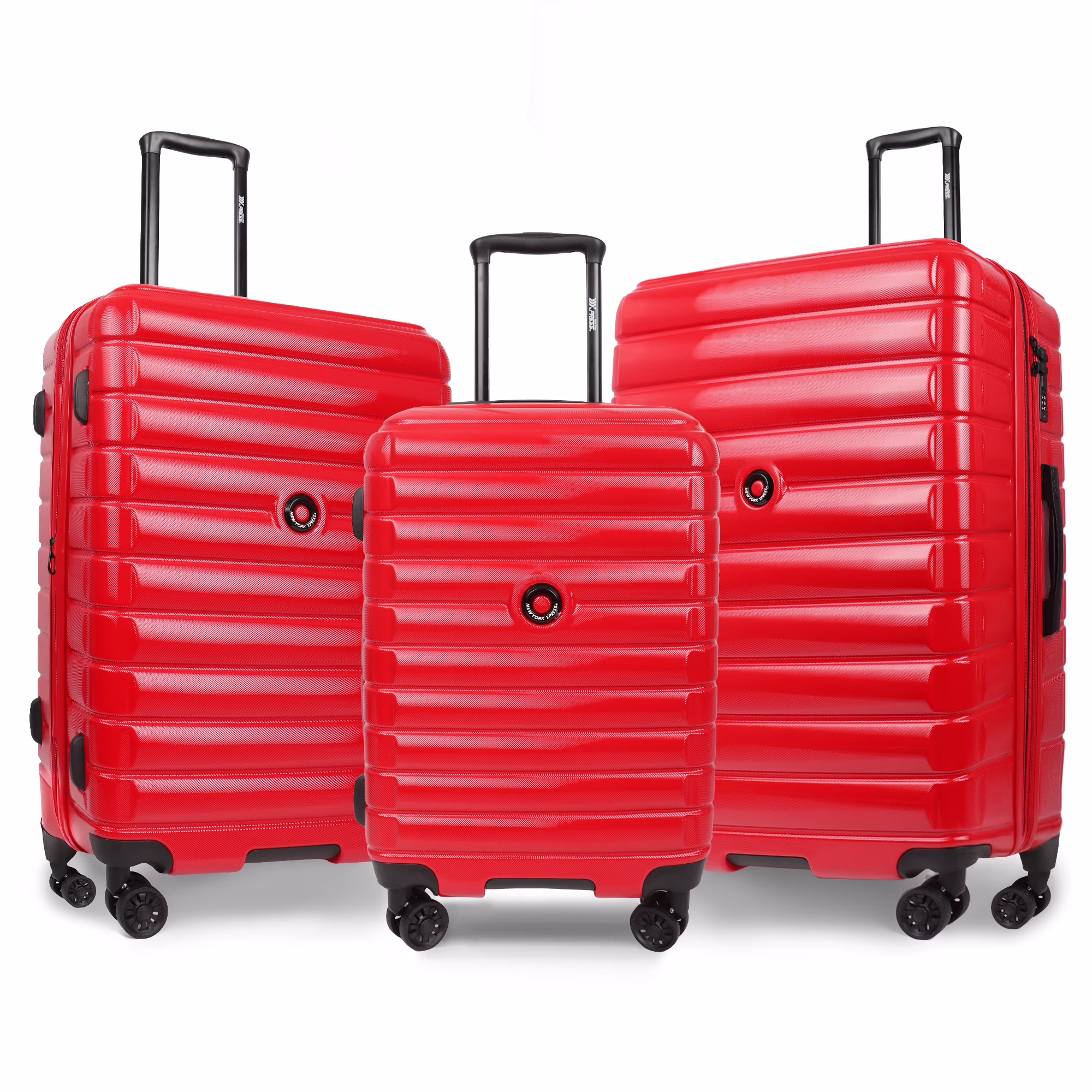 3 Piece Hardshell Luggage Set Expandable Hardside Suitcase with Spinner Wheels and TSA Lock, Lightweight Carry on and Checked Luggage 20