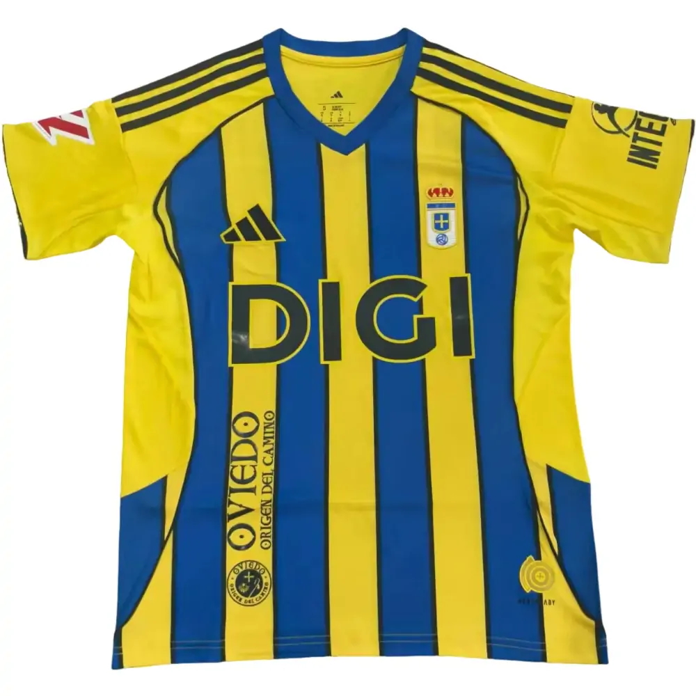 2025-26 Oviedo Away Short Sleeve Jersey - Fans Edition