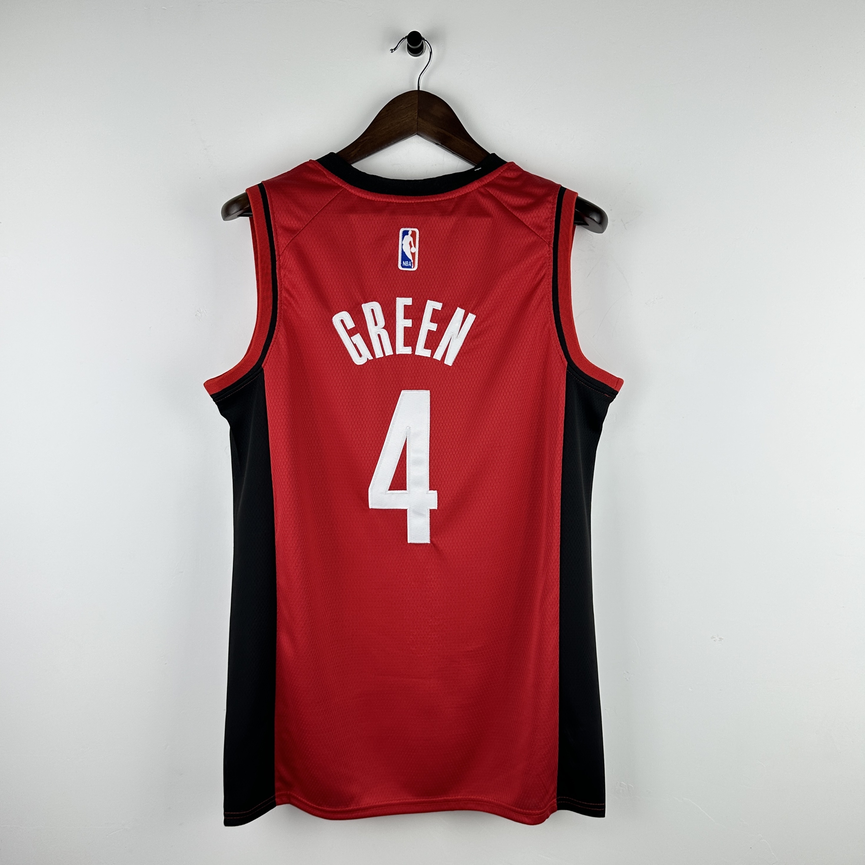 Embroidered Rockets away red No. 4 Green