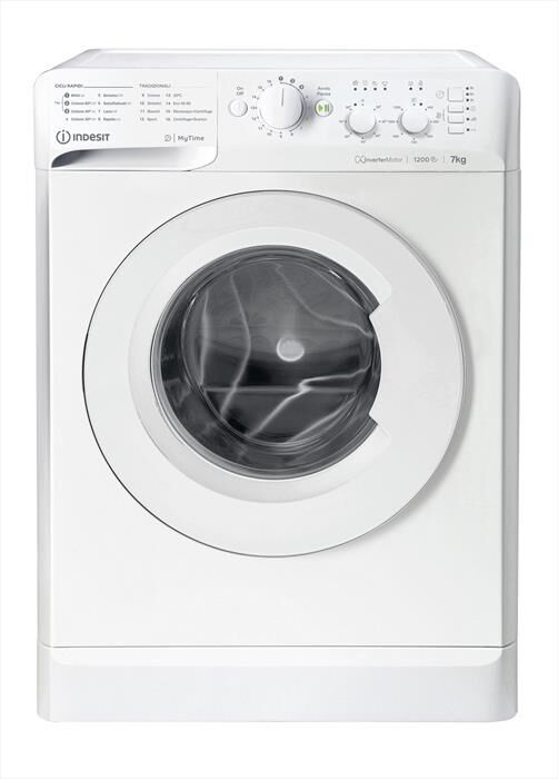 INDESIT - Lavatrice MTWC 71296 W IT 7 Kg Classe A
