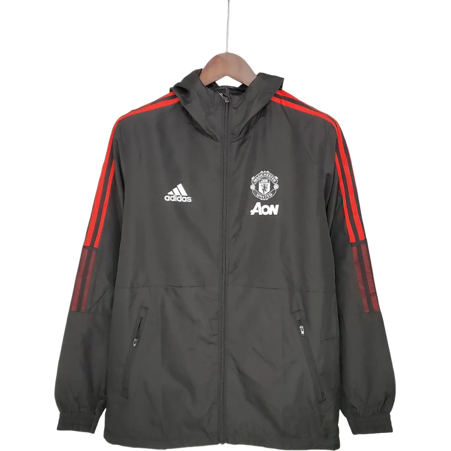 2021/2022 Manchester United Jersey Windbreaker Black