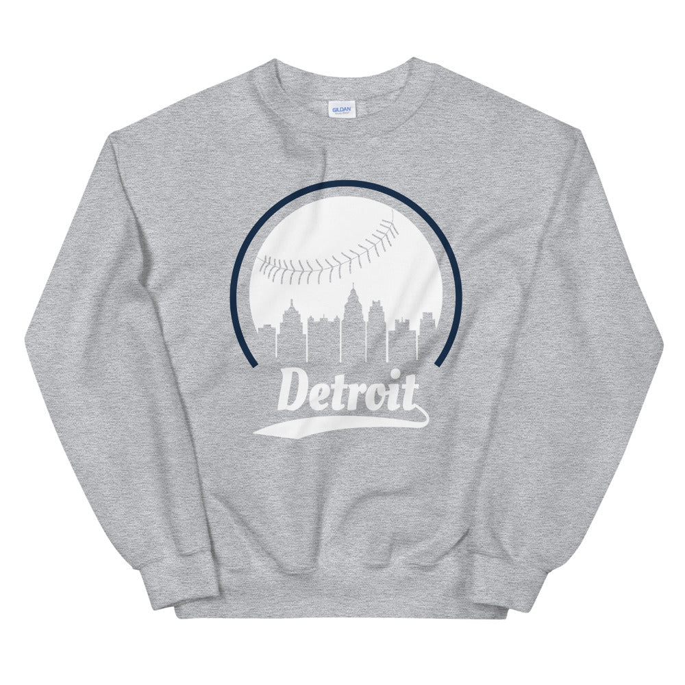Unisex Detroit Tigers Baseball Crewneck Sweatshirt