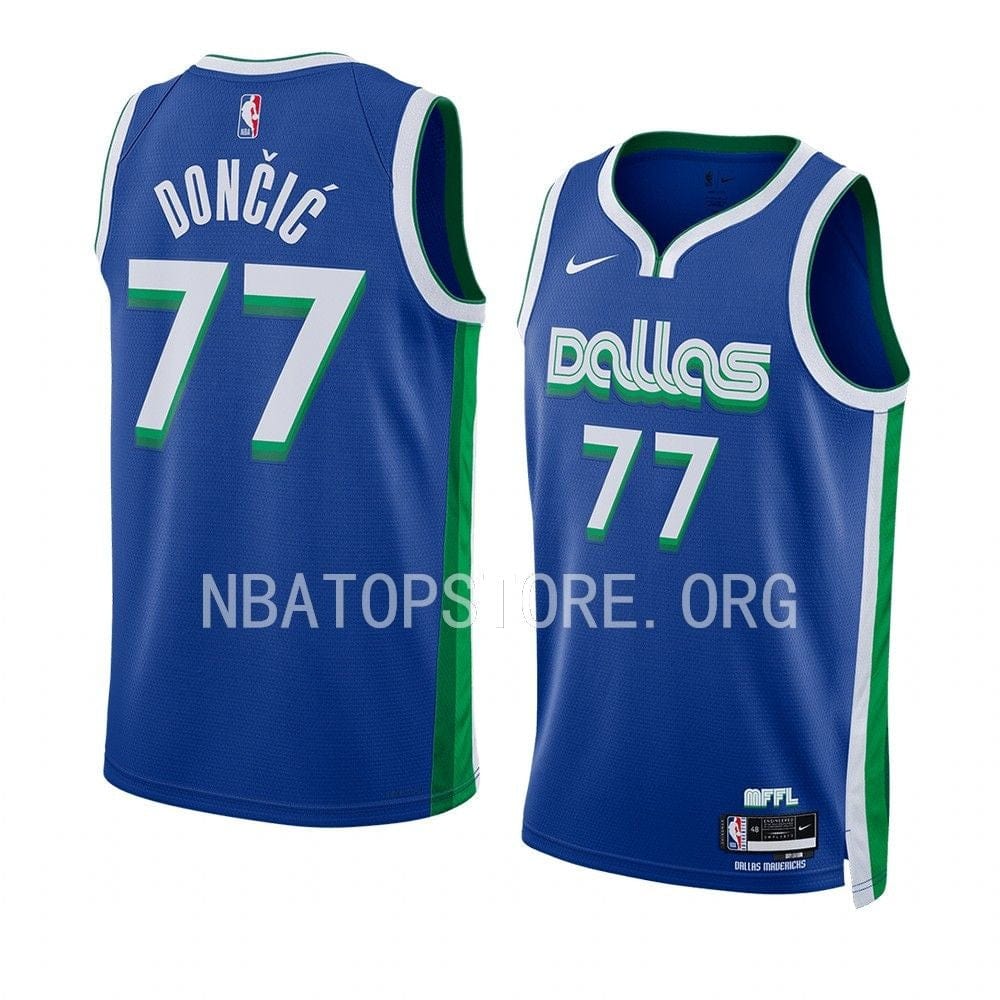 Luka Doncic Dallas Mavericks 2022-23 City Edition Jersey