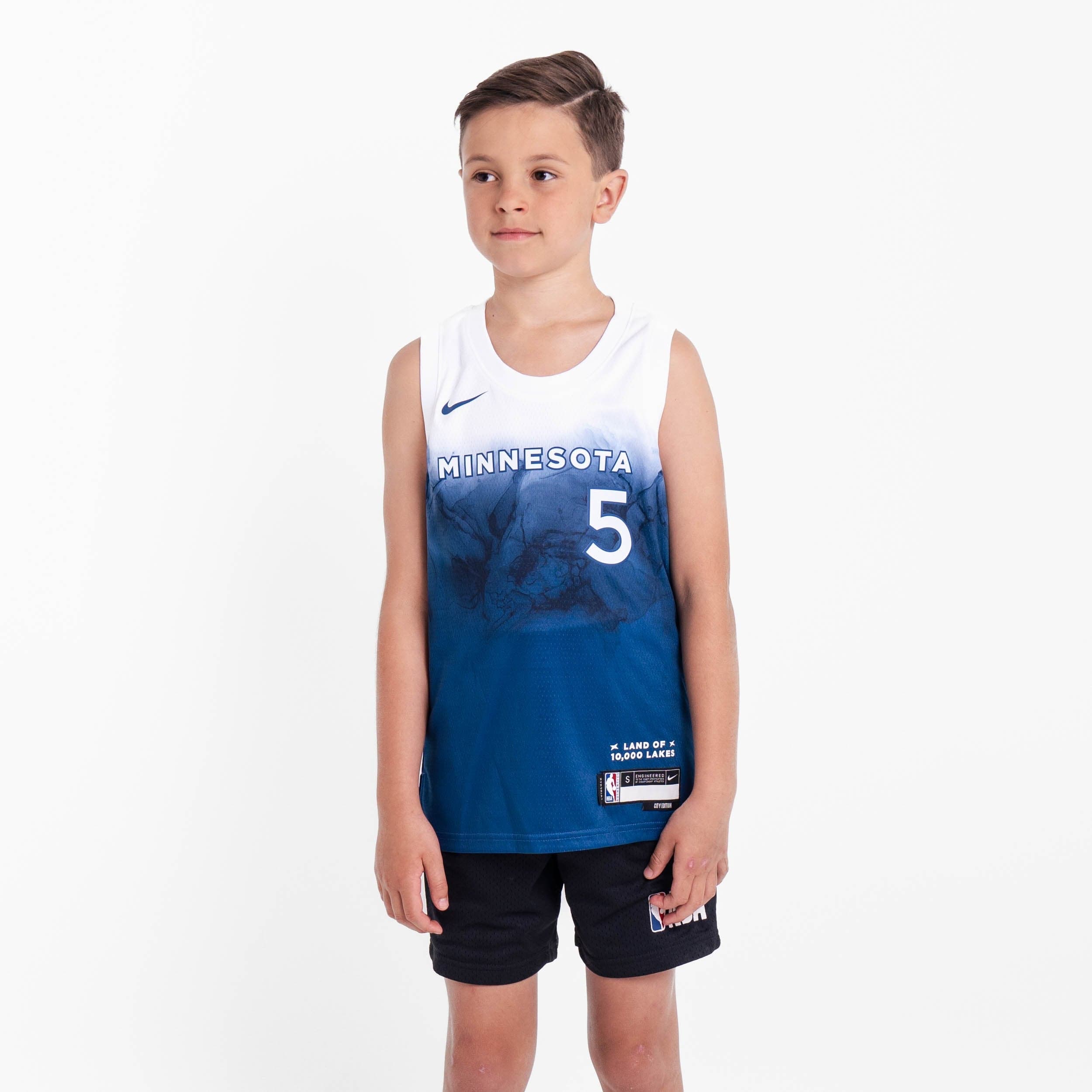 Anthony Edwards Minnesota Timberwolves 2024 City Edition Youth NBA Swingman Jersey