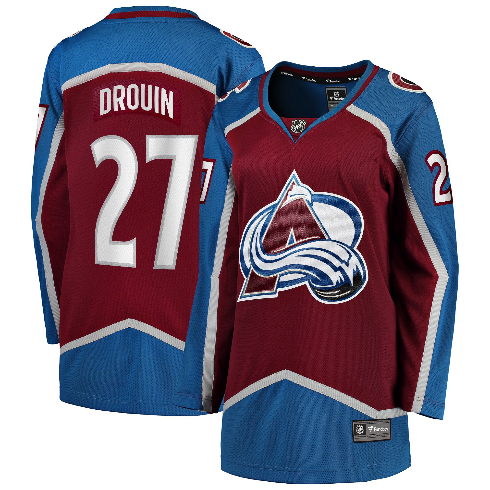 Jonathan Drouin Colorado Avalanche Fanatics Women’s Home Breakaway   Jersey – Maroon