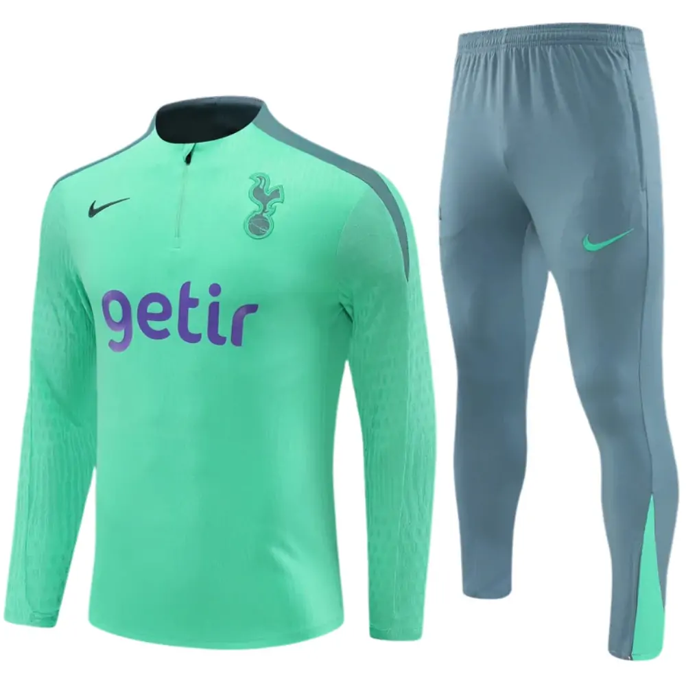 2025-26-New Season- Tottenham Hotspur Light Green-Children's-Training Jersey
