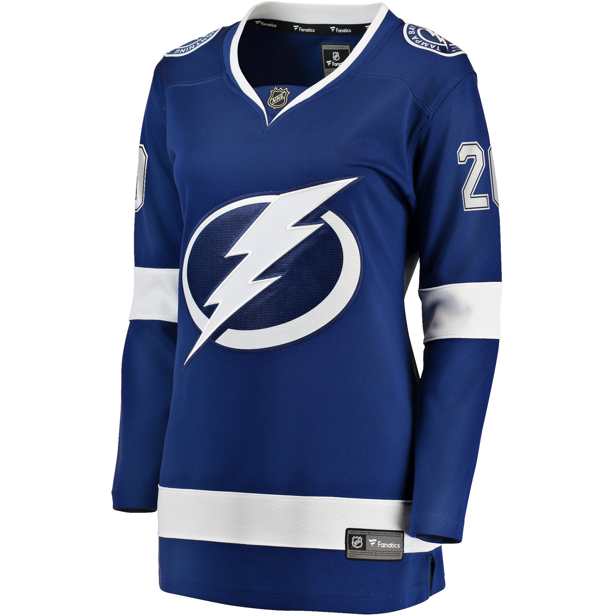 Nicholas Paul Tampa Bay Lightning Fanatics Women’s Home Breakaway   Jersey – Blue