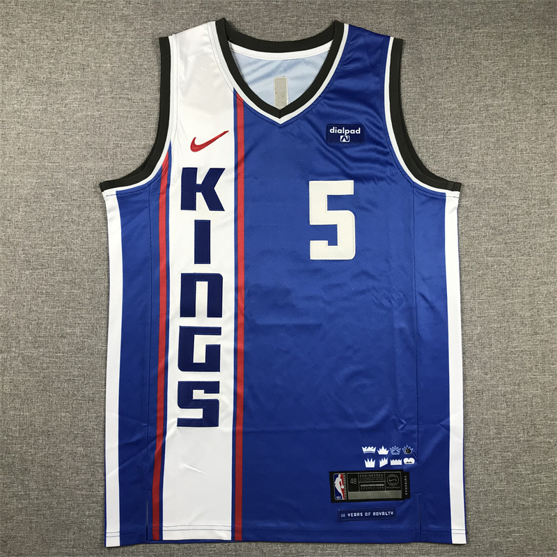 Unisex Kings 2024/25 Embroidered Swingman Jersey City Edition
