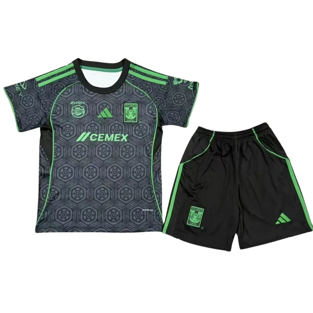 Kid's Tigres UANL Third Away Kit - Jersey+Shorts 2025/26