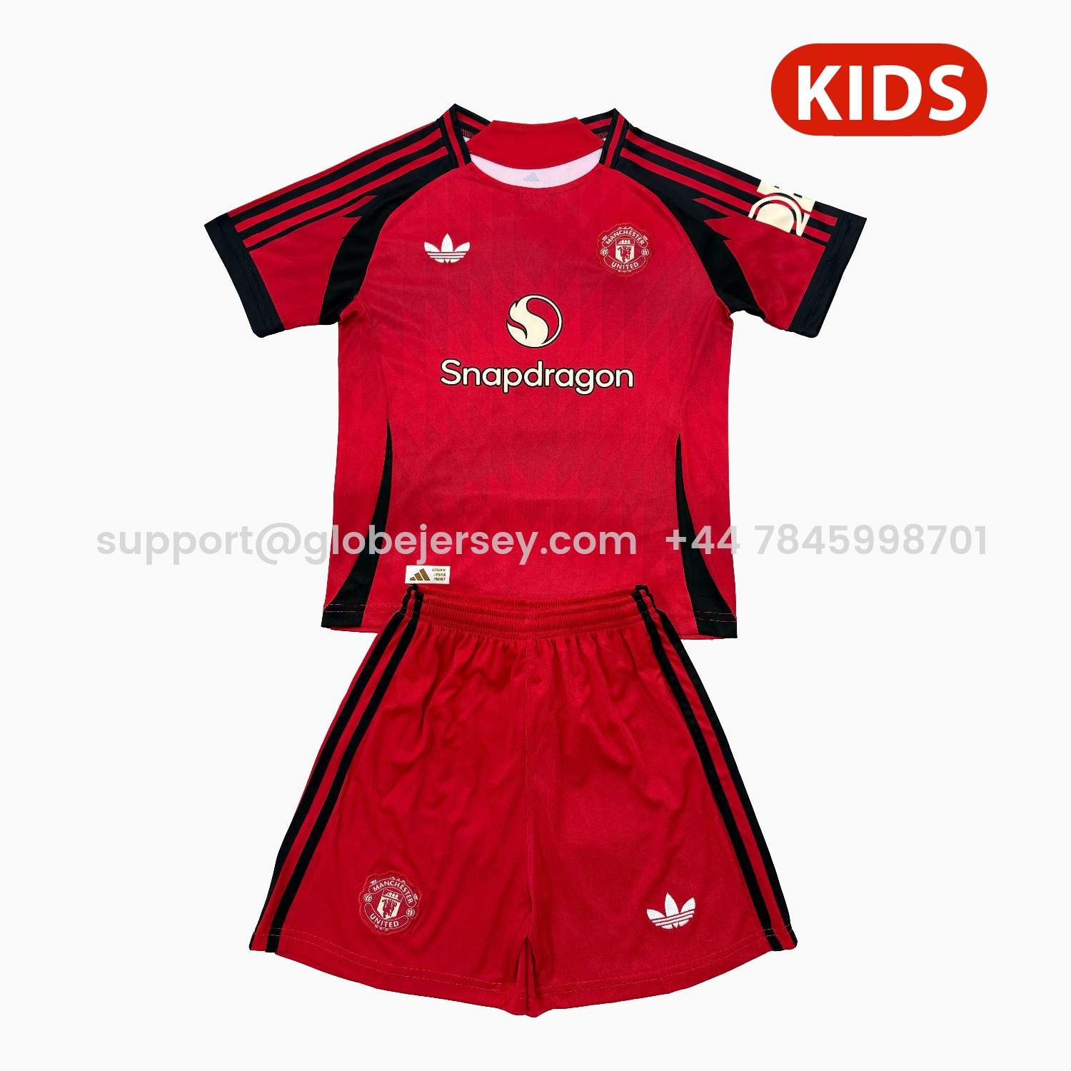 Manchester United 25-26 Red Concept Kids Kit