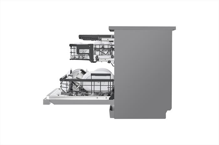 LG - Lavastoviglie DF587HVS Classe A 14 coperti-Argento