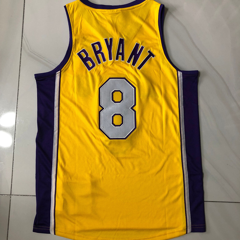 LeBron Bryant Los Angeles Lakers Yellow 8 MN