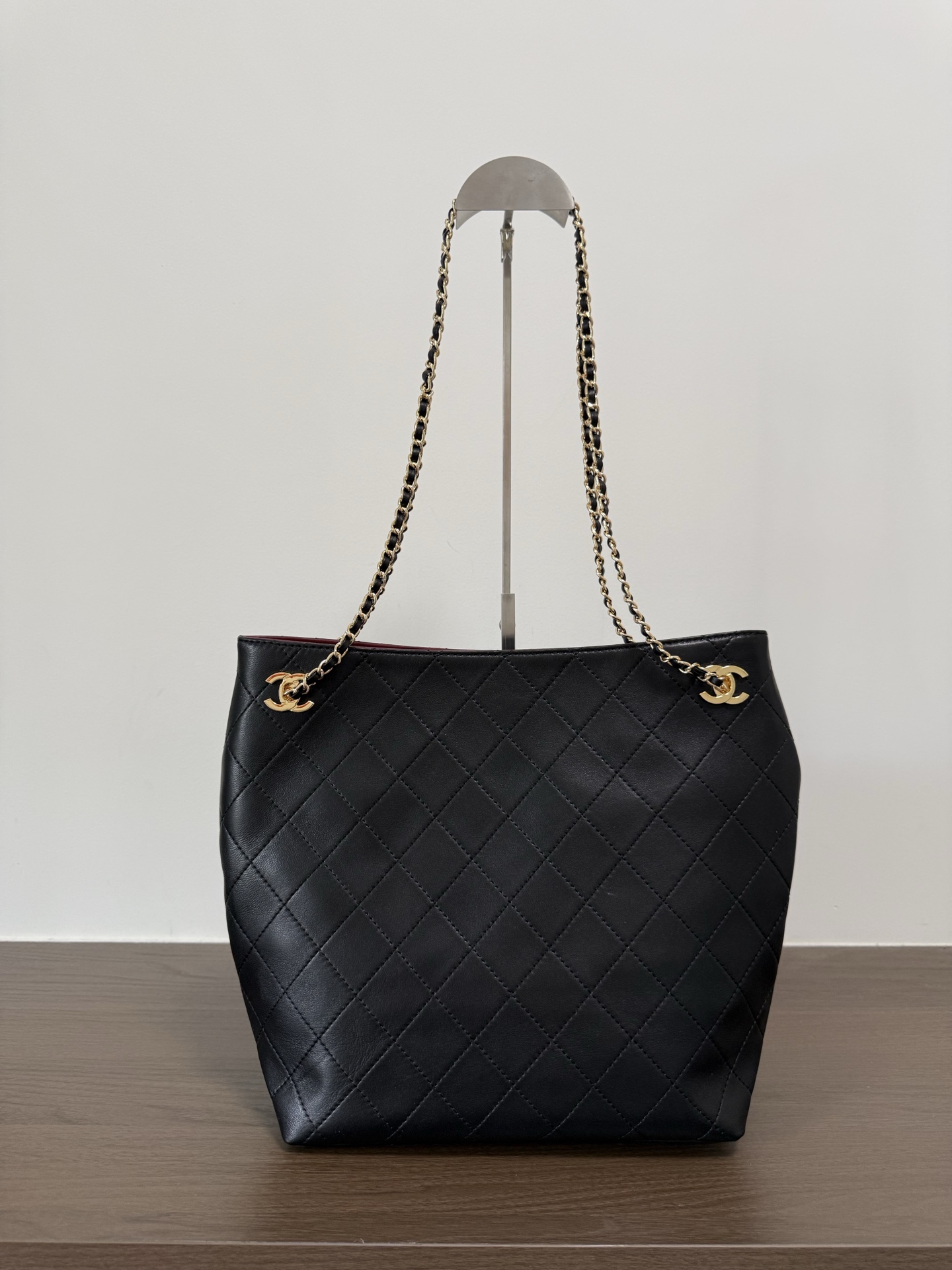Chanel Quilted Shopping Tote Bags