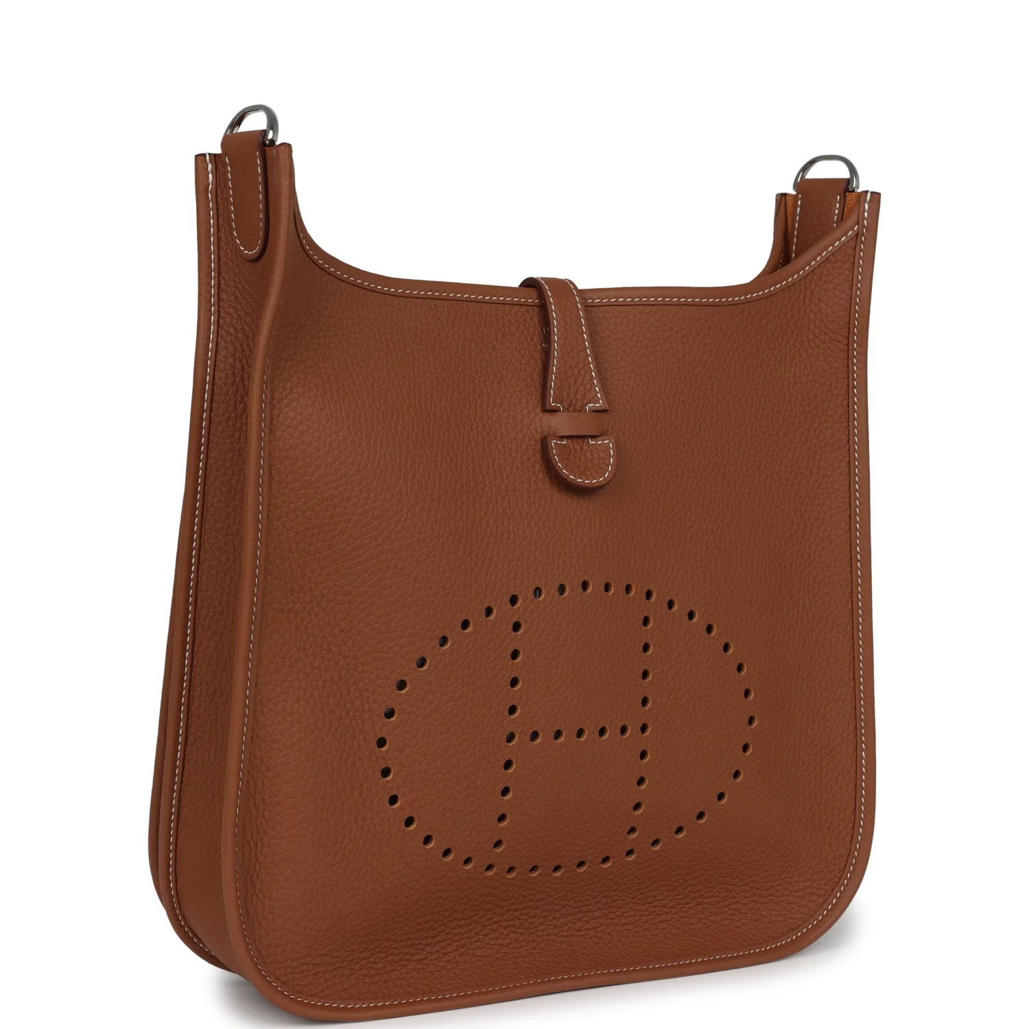 Hermes Evelyne III PM Gold Clemence Palladium Hardware