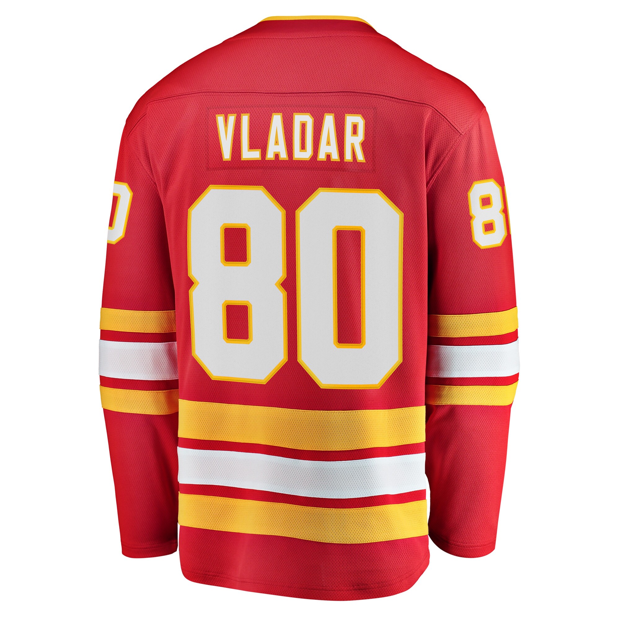 Daniel Vladar Calgary Flames Fanatics Home Breakaway  Jersey – Red