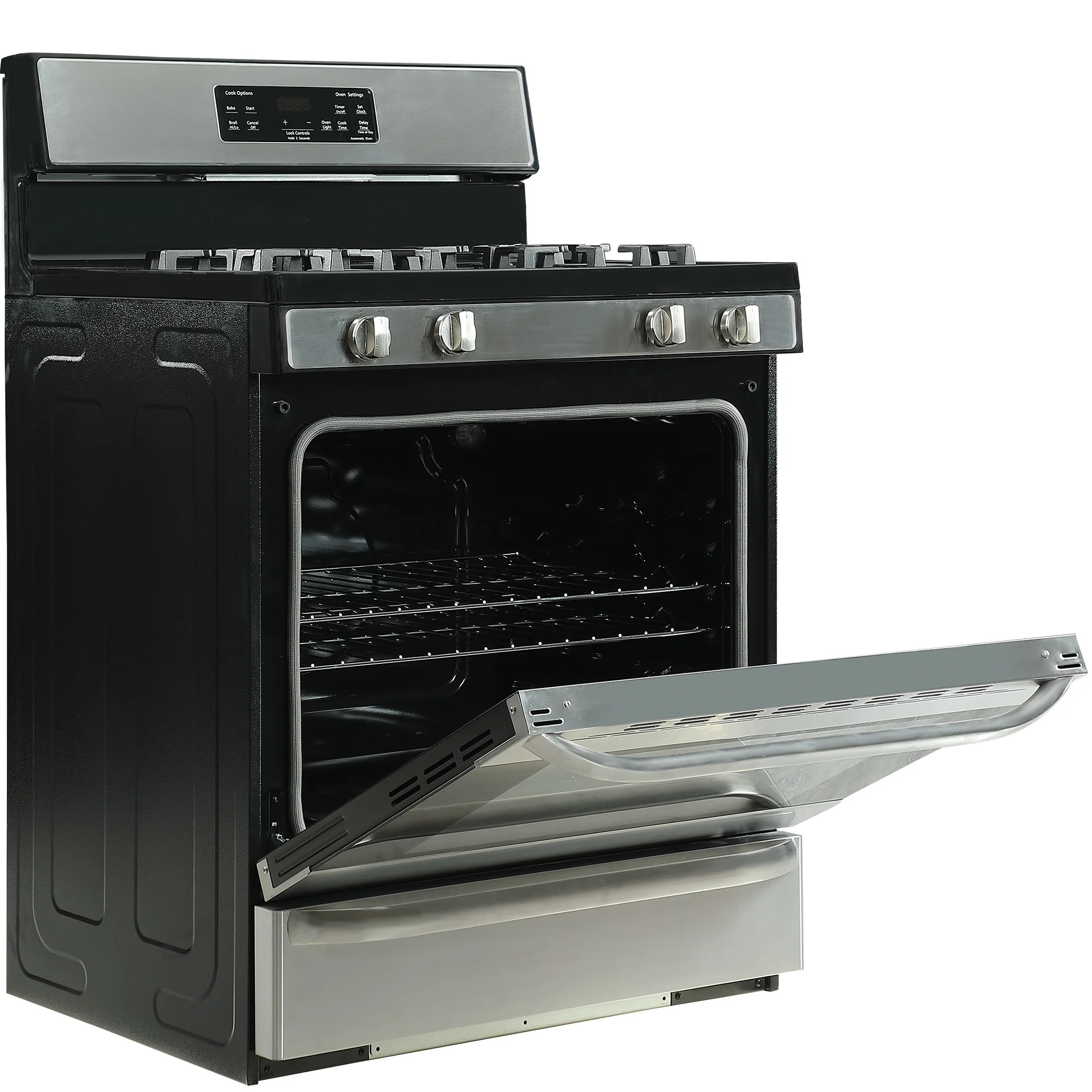 Element 30 Inch 4 Burners 5.2 cu. ft. Freestanding Gas Range, Stainless Steel