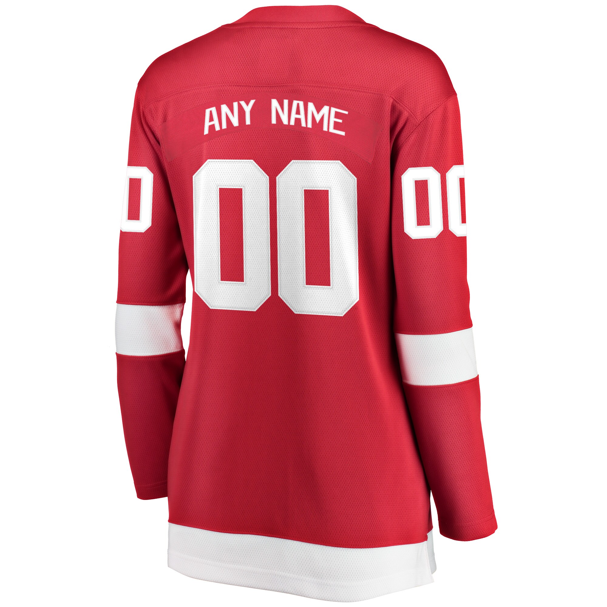 Detroit Red Wings Fanatics Women’s Home Breakaway Custom Jersey – Red