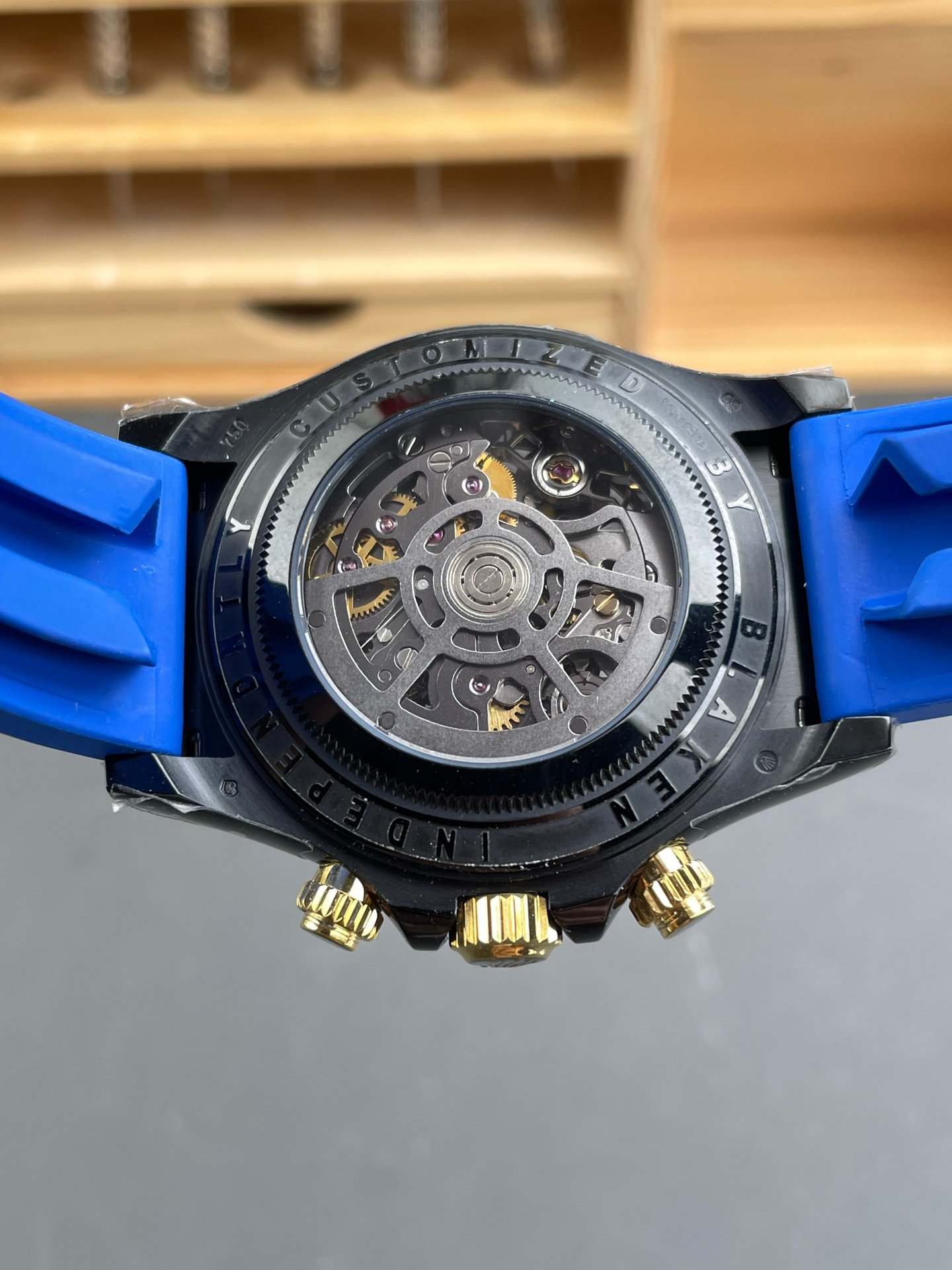 Rolex Daytona Skeleton Blue Steel
