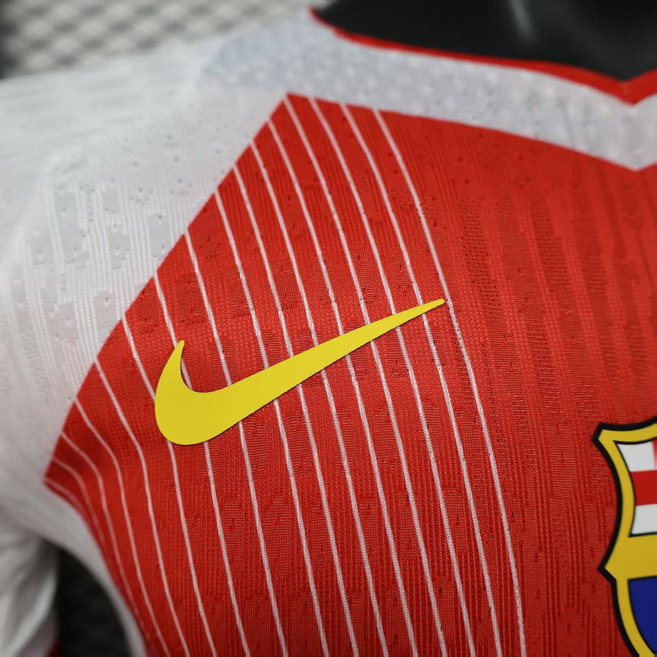 2025-26 Barcelona Special Edition Red Jersey - Player Edition