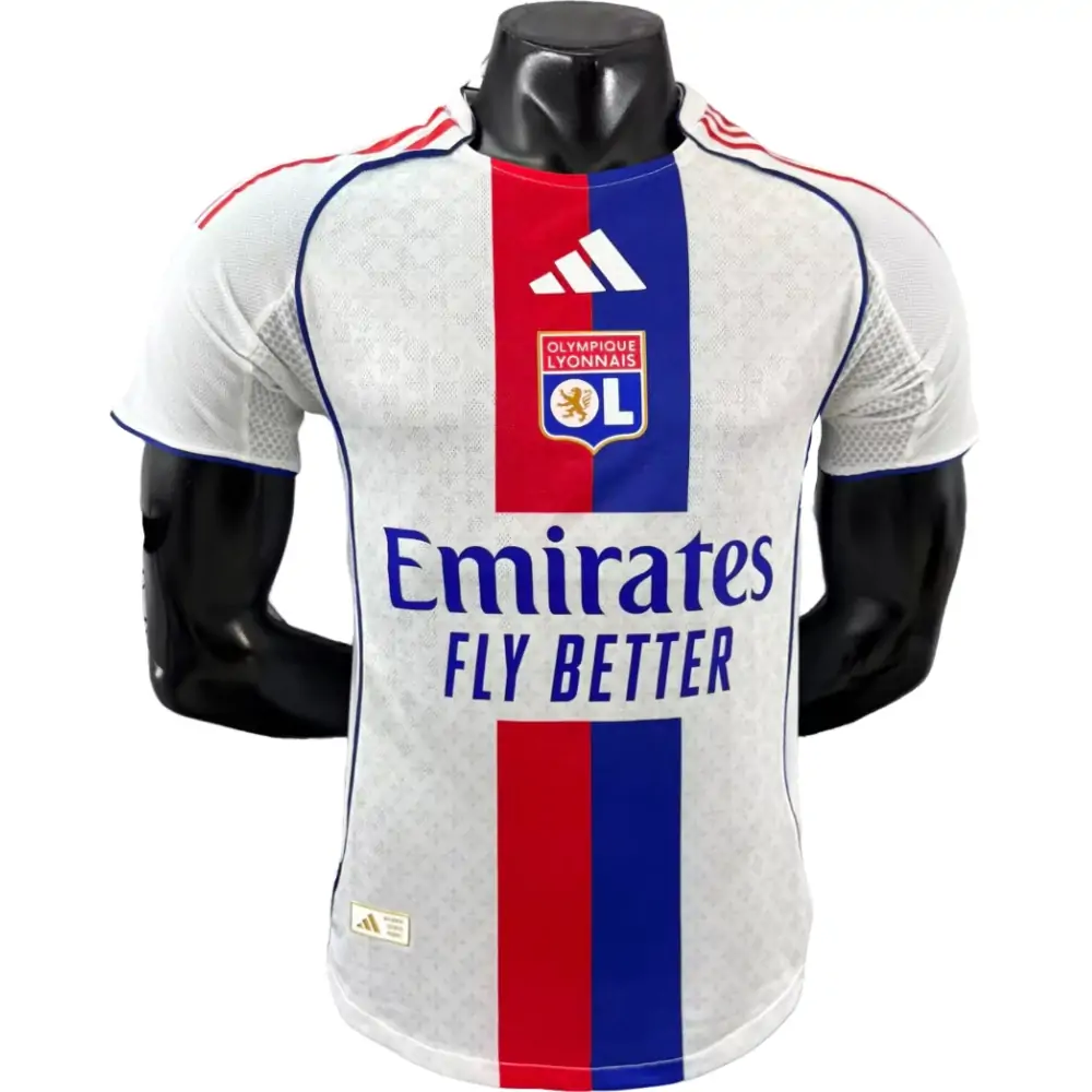 25-26 Lyon Home Jersey - Player Edition