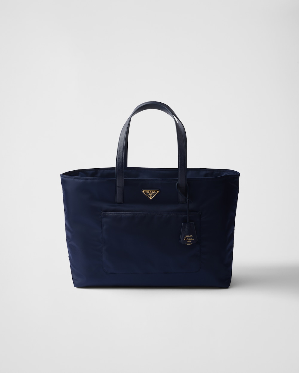 Re-Edition 1978 Large Re-Nylon and Saffiano Leather Tote Bag
