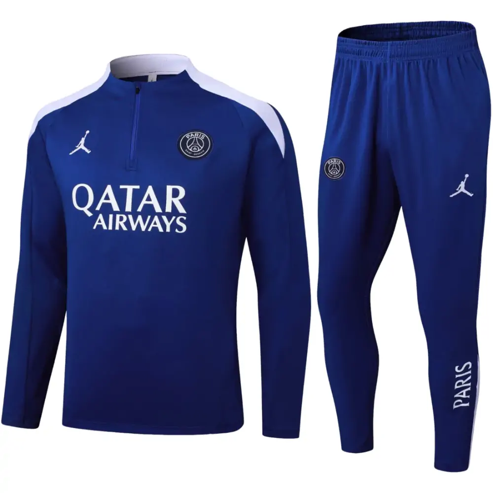 2025-26 Paris Saint-Germain Blue Kids Training Jersey