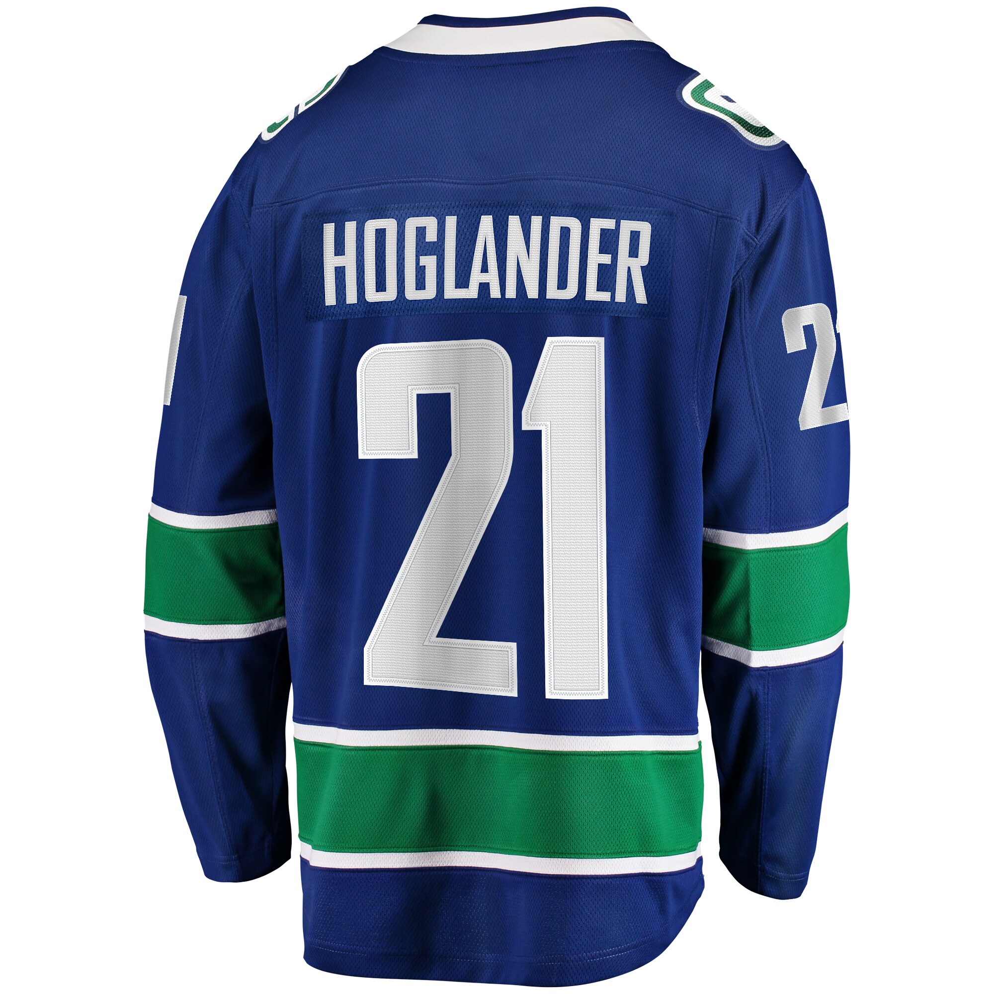 Nils Hoglander Vancouver Canucks Fanatics Home Premier Breakaway   Jersey – Blue