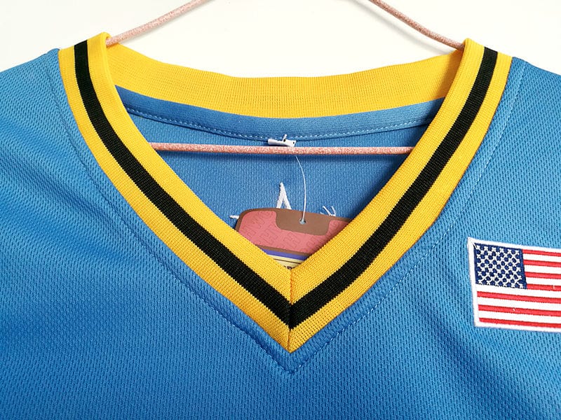 Kevin Garnett No. 34 Farragut High School Blue Embroidered Jersey