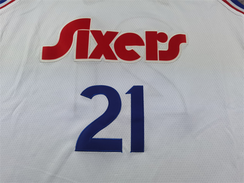 Unisex Philadelphia 76ers 2024/25 Embroidered Swingman Jersey City Edition