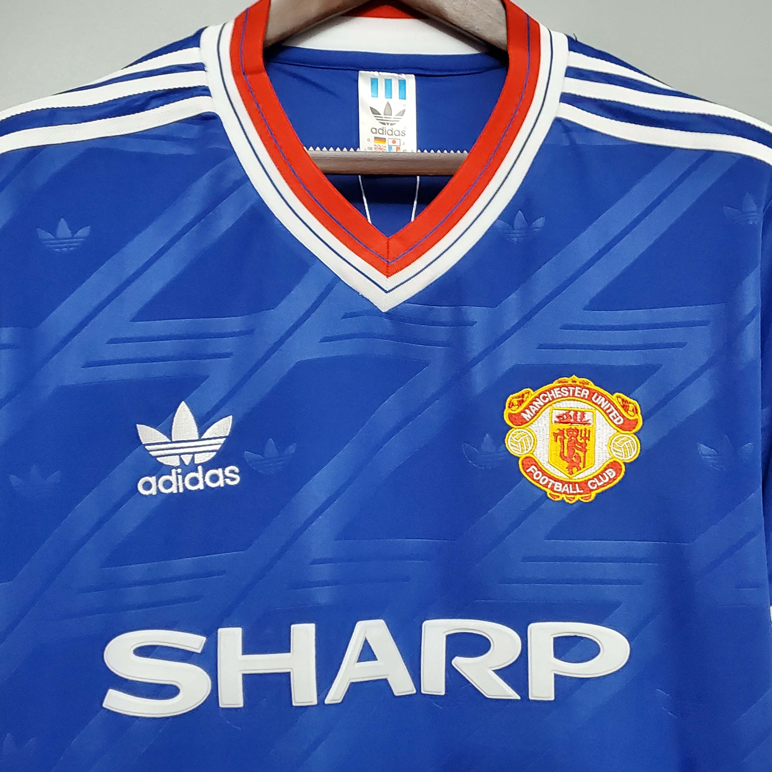 1986/88 Manchester United 2nd Away Retro Jersey 1:1 Thai Quality-Fans
