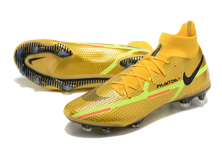 Phantom GT2 high-top Shock Wave series waterproof all-knit FG football shoes Nike Phantom GT2 Dynamic Fit Elite FG