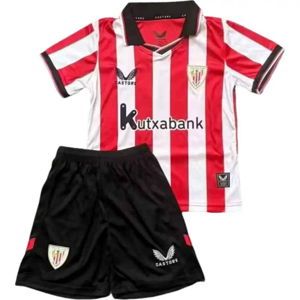 2025-26 Bilbao Home Shirt - Kids