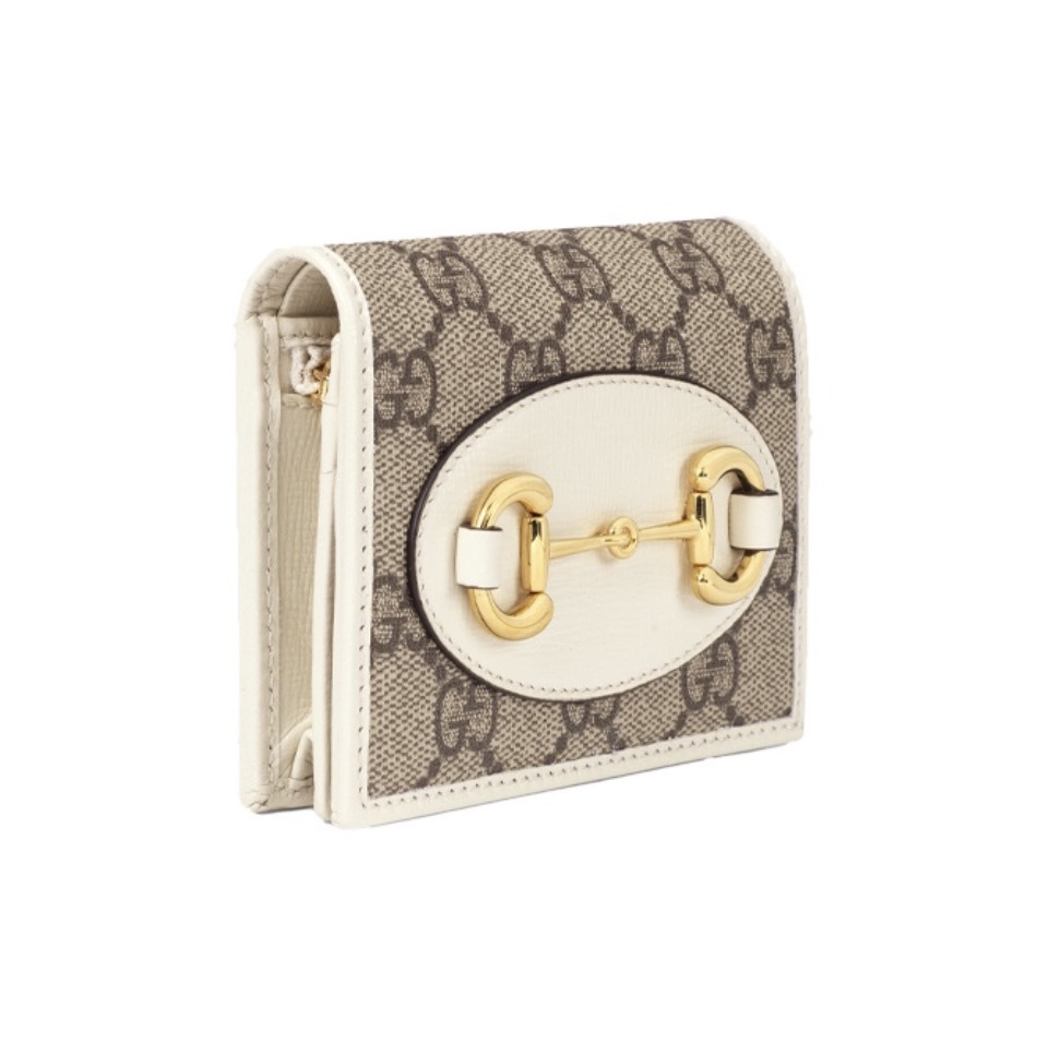 Gucci Unisex Horsebit 1955 Card Case Wallet