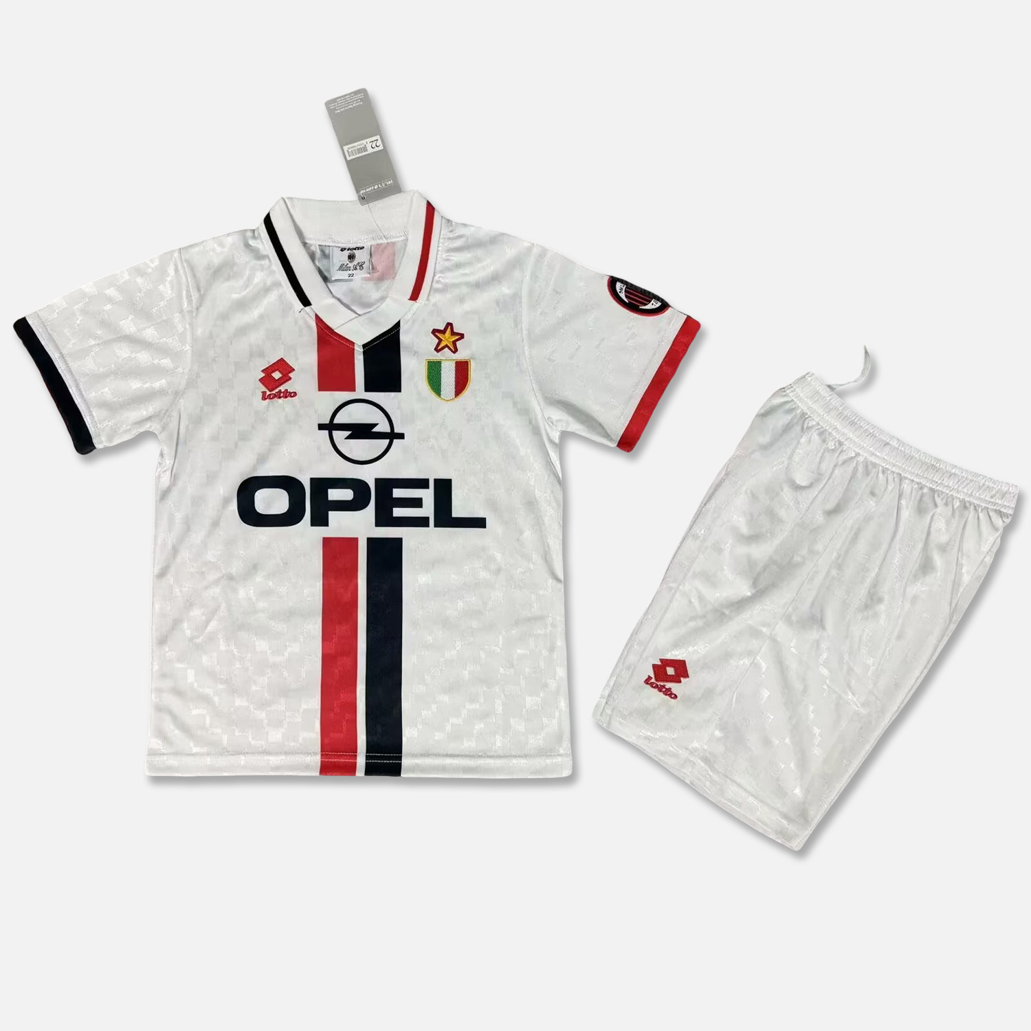 Retro AC Milan 1996-97 Away Kids Kit