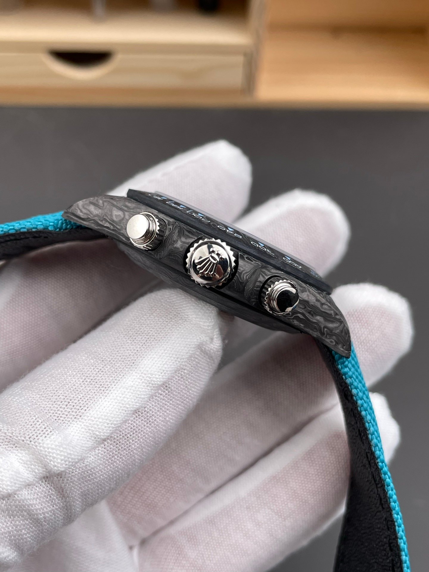Rolex Daytona Carbon Blue