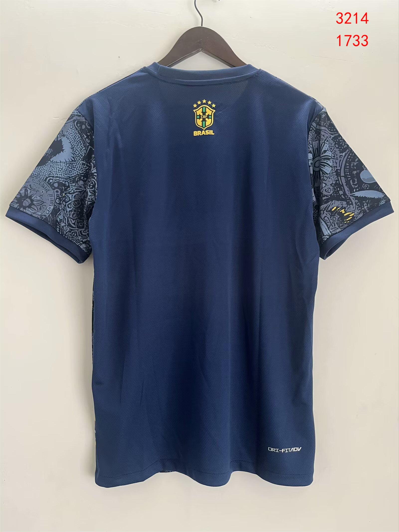 2024/25 Brazilian Black and Gray Jesus Special Edition - Fans Edition