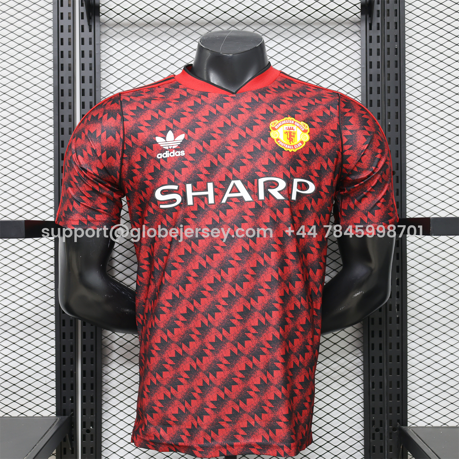 Manchester United 26-27 Terrace Icon Retro Casual Style Red Jersey - Player Version