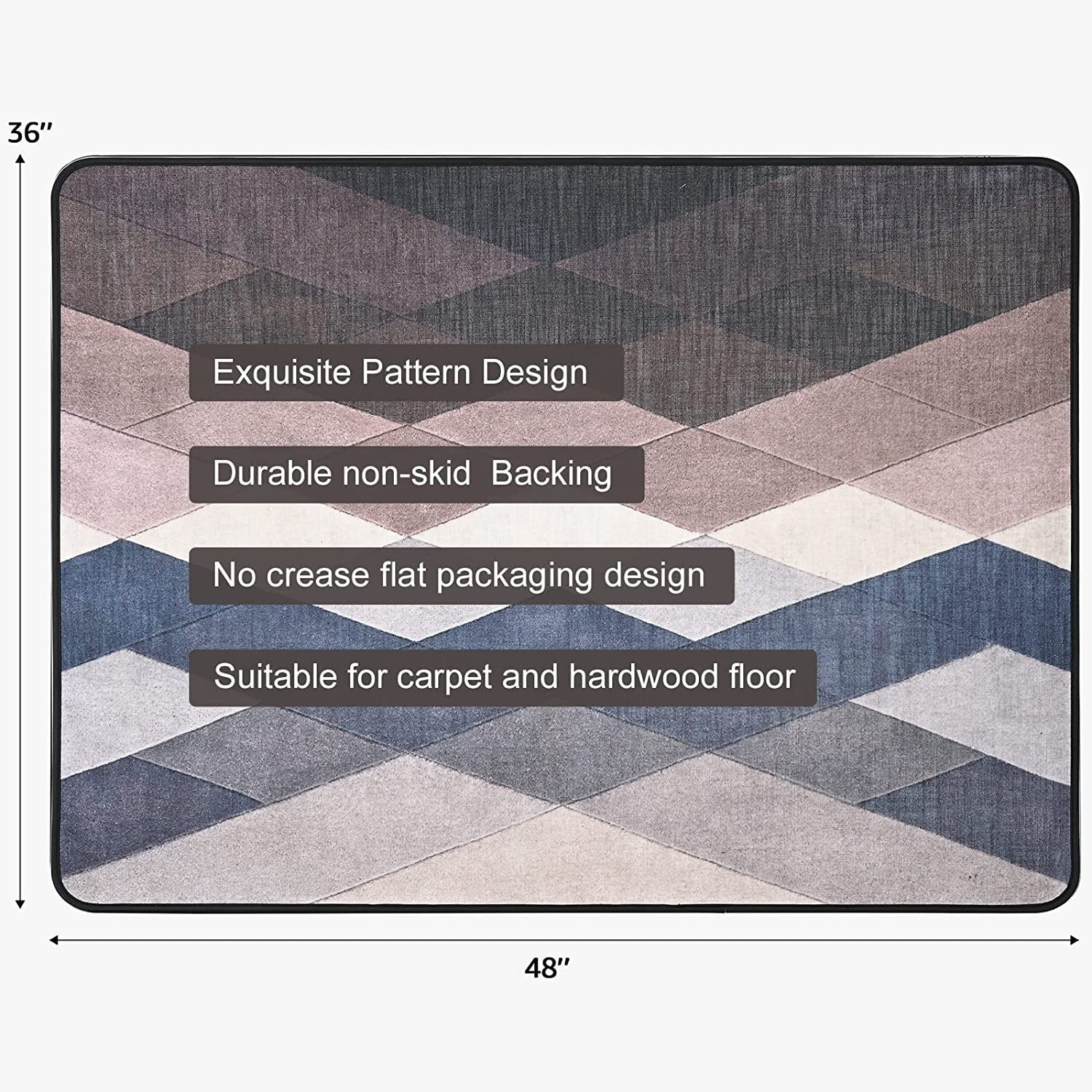 Chair Mat for Carpet 48
