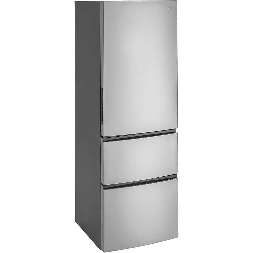 General Electric 119 Cu Ft Cooling Stainless Bottom-Freezer Refrigerator 120 V