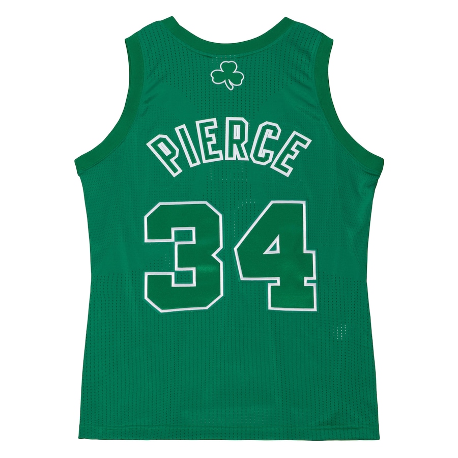 Men's Boston Celtics Paul Pierce Mitchell & Ness Kelly Green 2012 Authentic  Jersey