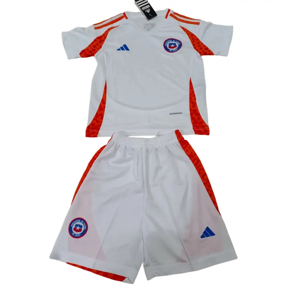 2024-25 Chile Away Match Children's Jersey Set - Fans Edition