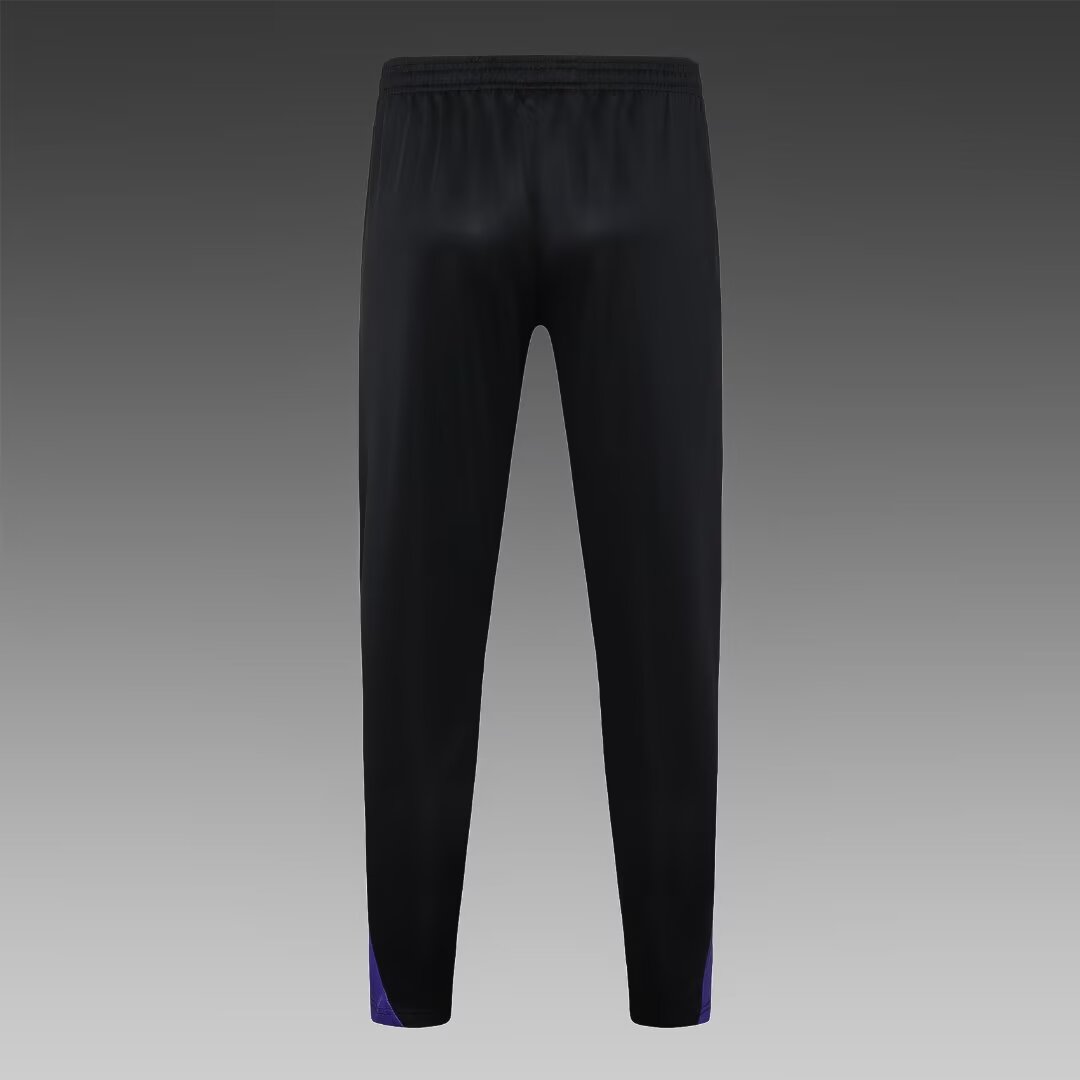 2024/2025 Psg Paris Saint-Germain Half-Pull Training Suit Black Football Shirt 1:1 Thai Quality