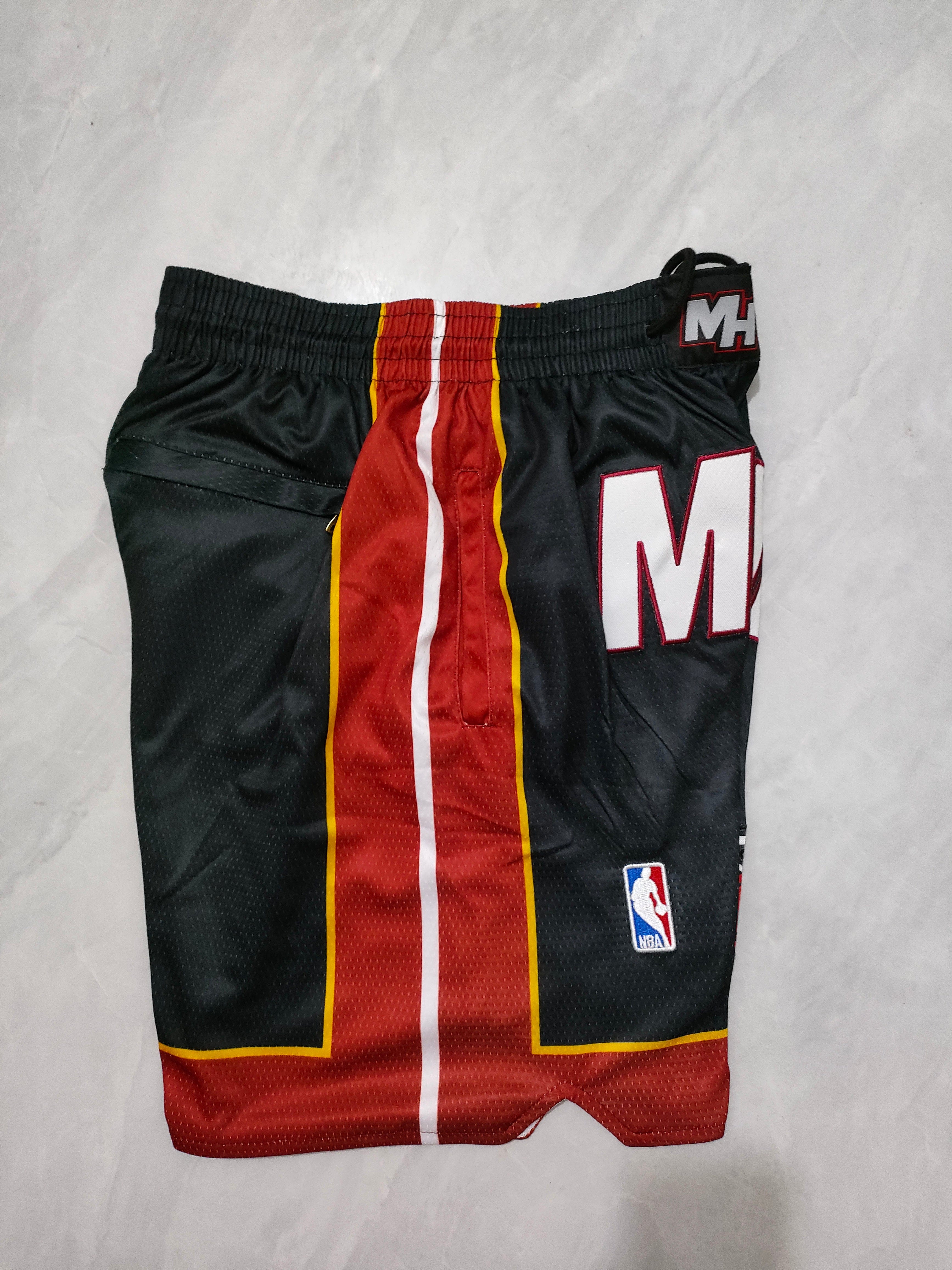 Miami Heat Black Regular Pocket Pants