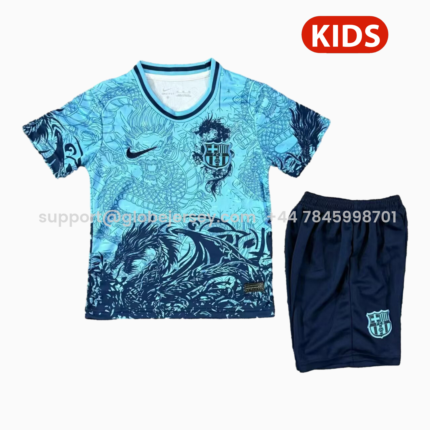 Barcelona 25-26 Blue Dragon Special Kids Kit