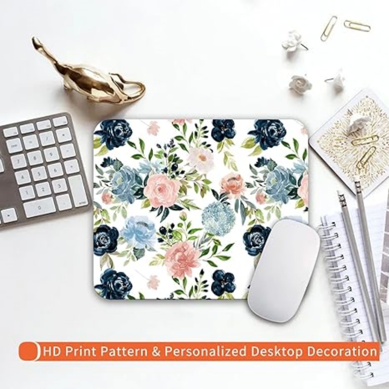 PADARTISAN Square Mouse Pad, Personalized Premium-Textured Custom Mouse Mat Design