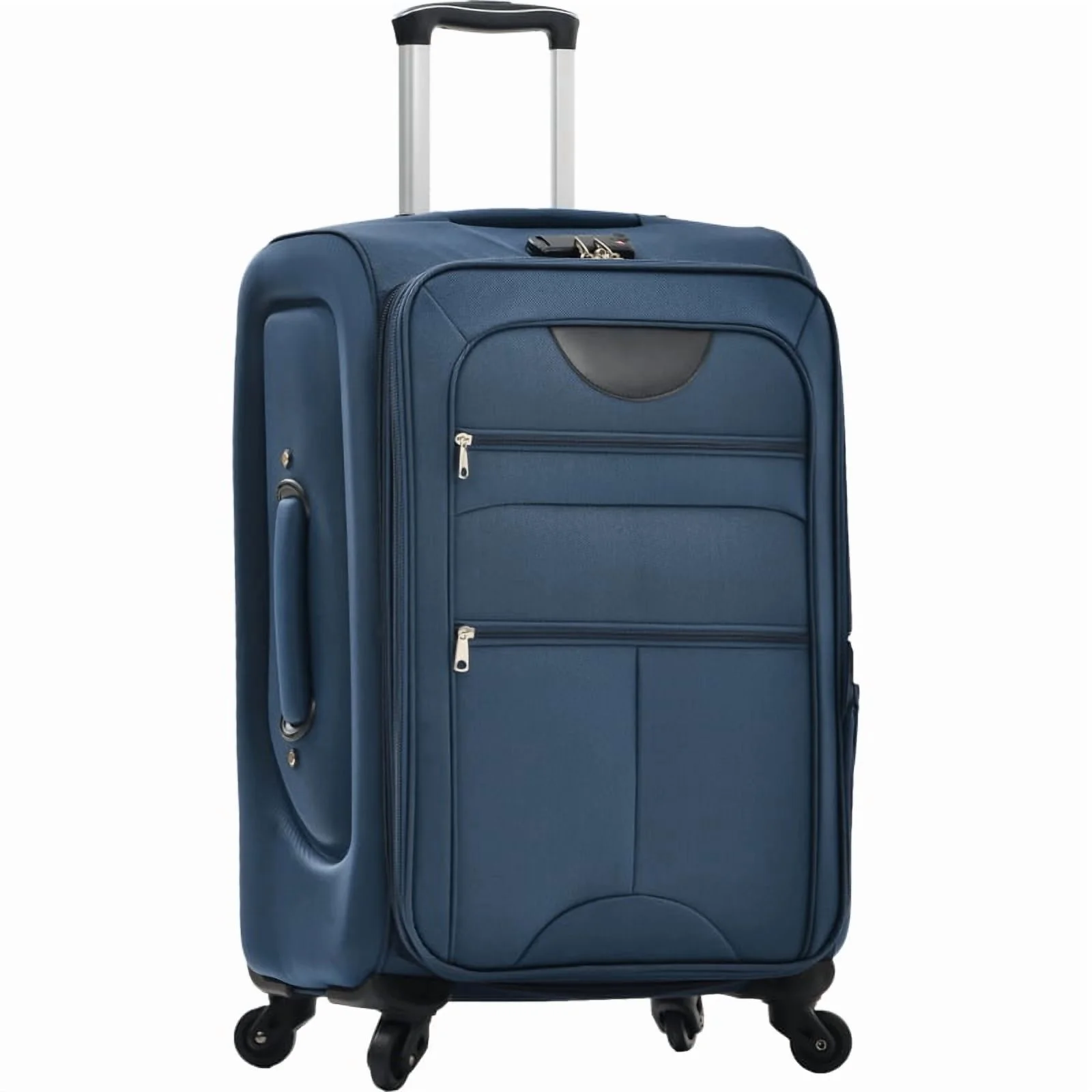 Softside Luggage Expandable 3 Piece Set Suitcase Upright Spinner Softshell Lightweight Luggage Travel Set