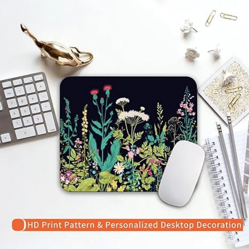 PADARTISAN Square Mouse Pad, Personalized Premium-Textured Custom Mouse Mat Design